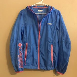 columbia PFG windbreaker columbia shell jacket